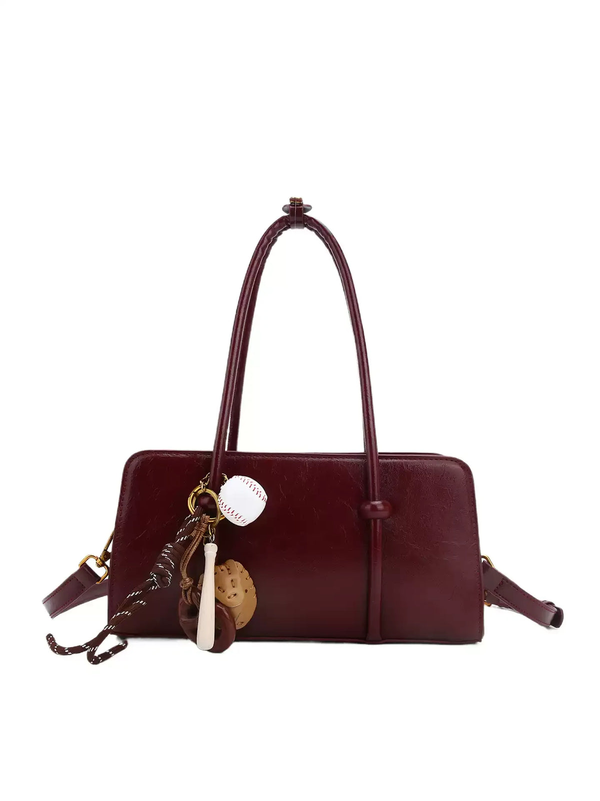 Chic Burgundy Handbag