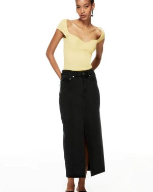 Rib-knit Top