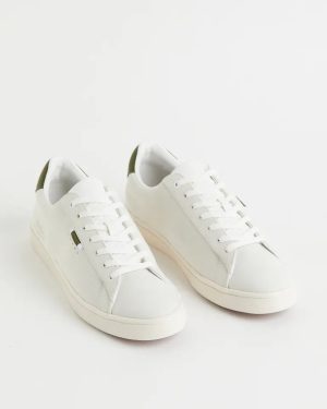 Faux Leather Sneakers